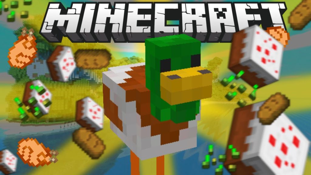 Мод на моба Ducky для minecraft 1.15.1, 1.12.2, 1.11.2