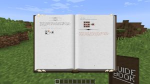 Мод Guide Book для minecraft 1.12.2 1.11.2 1.10.2 1.9.4 1.8.9
