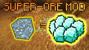 Мод на супер ресурсы Super Ores для майнкрафт 1.14.1 1.12.2 1.10.2 1.8.9 1.7.10