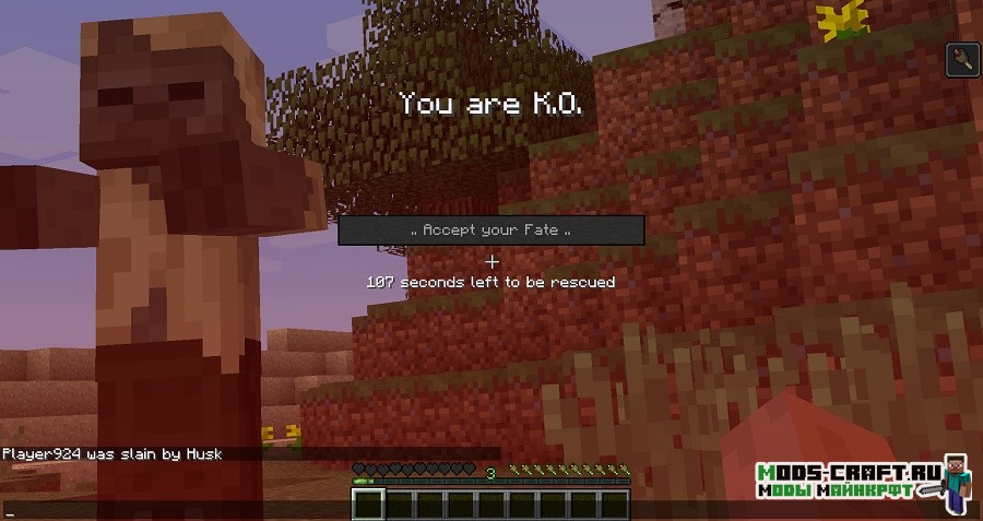 Мод Hardcore Revival 1.16.5, 1.15.2, 1.14.4, 1.12.2