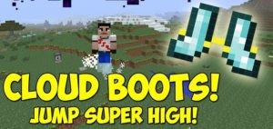 Мод Cloud Boots для minecraft 1.14.4, 1.12.2