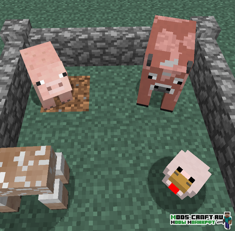 Мод More Shearables для minecraft 1.12.2, 1.11.2, 1.10.2, 1.9.4, 1.8.9, 1.7.10