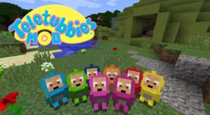 Мод на телепузиков - Teletubbie 1.16.3, 1.15.2, 1.14.4, 1.12.2, 1.7.10