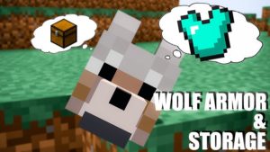 Мод Wolf Armor & Storage для minecraft 1.12.2, 1.11.2, 1.10.2, 1.7.10