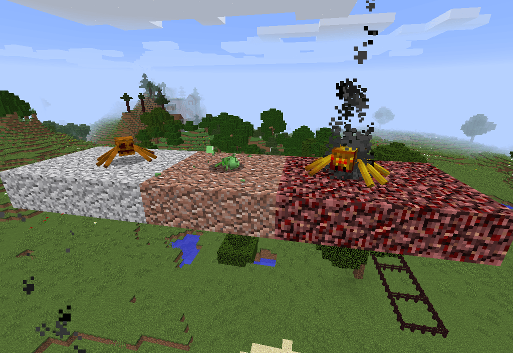 Мод на новых пауков для minecraft 1.12.2, 1.11.2, 1.8.9