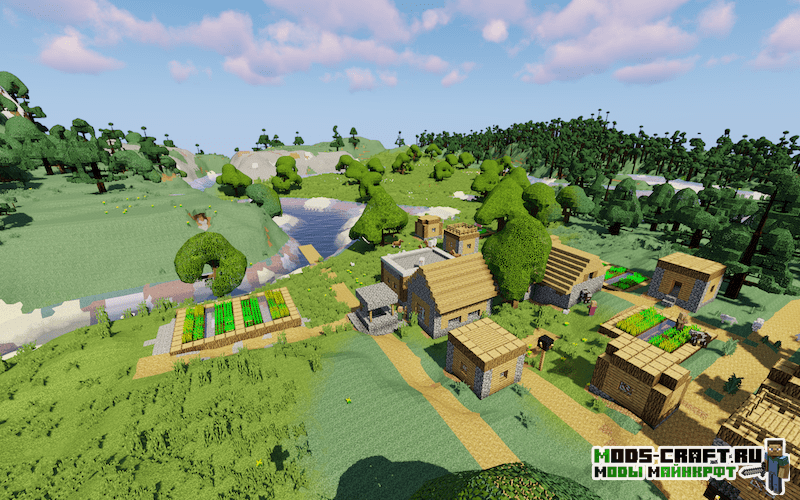 Мод NoCubes для minecraft 1.14.4, 1.12.2, 1.7.10 2 Мод NoCubes для minecraft 1.14.4, 1.12.2, 1.7.10