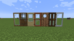 Мод на двери Modern Glass Doors 1.15, 1.14.4