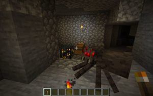 Сид около деревень и океана для Майнкрафт 1.14.4