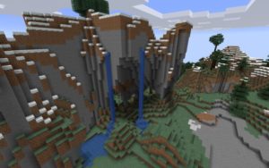 Сид с зимней деревней для майнкрафт 1.14.4 Сид с зимней деревней для майнкрафт 1.14.4