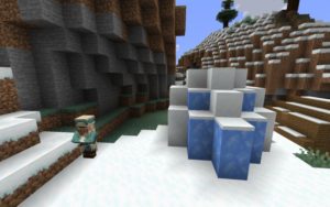 Сид с зимней деревней для майнкрафт 1.14.4 Сид с зимней деревней для майнкрафт 1.14.4