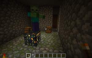 Сид майнкрафт в пещере с сокровищем [1.14.4]