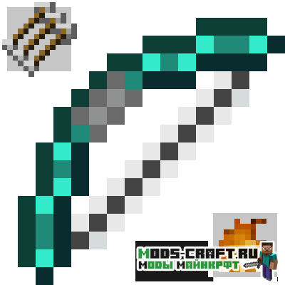 Мод на новые луки - Extra Bows 1.16.4, 1.15.2, 1.14.4, 1.12.2