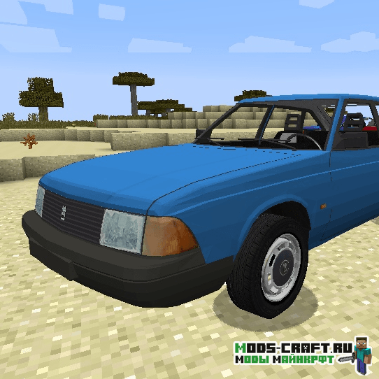 Пак машин Москвич - D33 AZLK Package для minecraft 1.7.10
