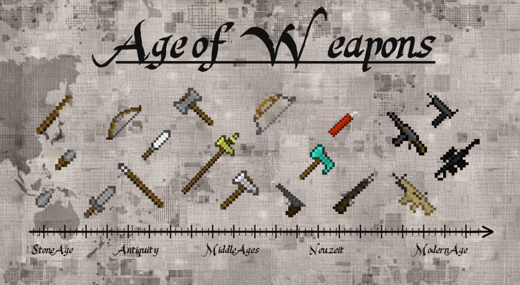 Мод Age of Weapons для minecraft 1.12.2, 1.11.2 Мод Age of Weapons для minecraft 1.12.2, 1.11.2