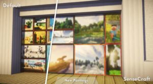 Ресурспак SenseCraft для minecraft 1.14.4, 1.12.2