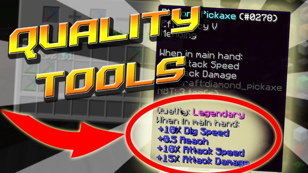 Мод Quality Tools для minecraft 1.12.2, 1.11.2, 1.10.2 Мод Quality Tools для minecraft 1.12.2, 1.11.2, 1.10.2