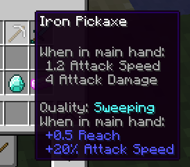 Мод Quality Tools для minecraft 1.12.2, 1.11.2, 1.10.2 9 Мод Quality Tools для minecraft 1.12.2, 1.11.2, 1.10.2