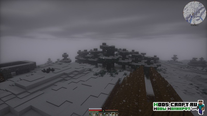Мод Snow Accumulation для minecraft 1.15.2, 1.14.4, 1.12.2 1 Мод Snow Accumulation для minecraft 1.15.2, 1.14.4, 1.12.2