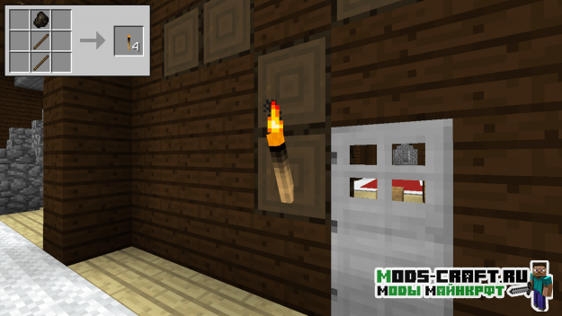 Мод на сгораемые факела - Burning Torches 1.16.5, 1.15.2, 1.12.2