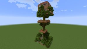 Мод Prefab 1.19.3, 1.18.2, 1.17.1, 1.16.5, 1.15.2, 1.12.2 (постройки из 1 блока)