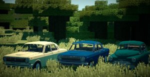 Пак машин ГАЗ - D33 Gaz package для flan's мода minecraft 1.7.10