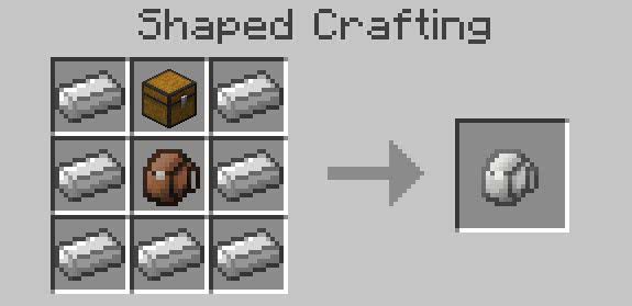 Мод Iron Backpacks для minecraft 1.12.2, 1.11.2, 1.7.10