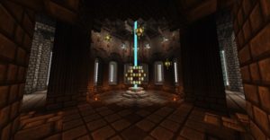 Карта города из Скайрима Winterhold для minecraft 1.14.4, 1.12.2