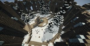 Карта города из Скайрима Winterhold для minecraft 1.14.4, 1.12.2