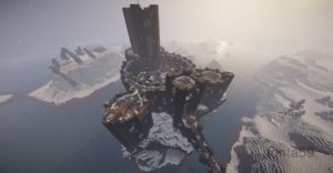 Карта города из Скайрима Winterhold для minecraft 1.14.4, 1.12.2