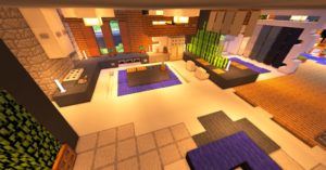 Карта дома с защитой для minecraft 1.14.4, 1.12.2