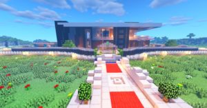 Карта дома с защитой для minecraft 1.14.4, 1.12.2