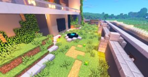 Карта дома с защитой для minecraft 1.14.4, 1.12.2