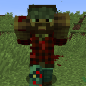 Мод Zombie Players для minecraft 1.18.2, 1.12.2