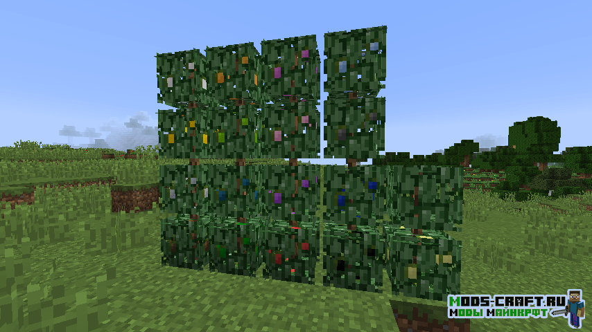 Мод на кусты и ягоды Berry Bushes для minecraft 1.14.4