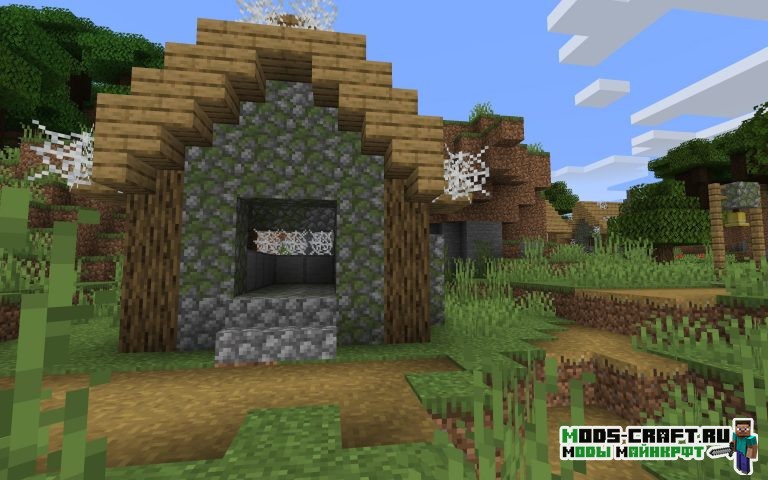 Лесная деревня уничтоженная зомби [1.14.4]