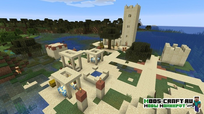 Пустынная деревня в болоте [1.14.4]