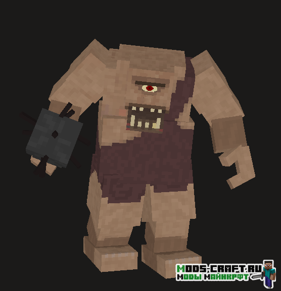 Мод на циклопа CyclopsTek для minecraft 1.12.2