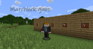 Мод Matchlock Guns для minecraft 1.12.2