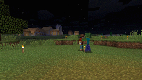 Мод Zombie Players для minecraft 1.18.2, 1.12.2