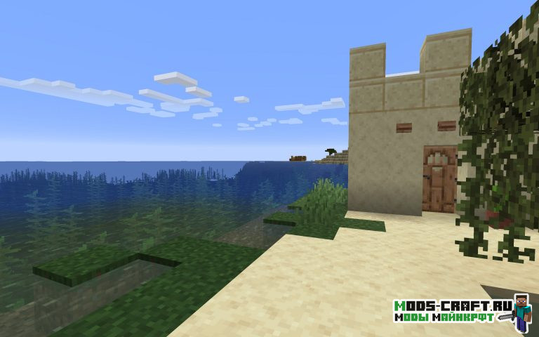 Пустынная деревня в болоте [1.14.4]