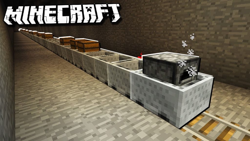 Мод на быстрые вагонетки Useful Railroads для minecraft 1.16.2, 1.15.2, 1.14.4, 1.12.2