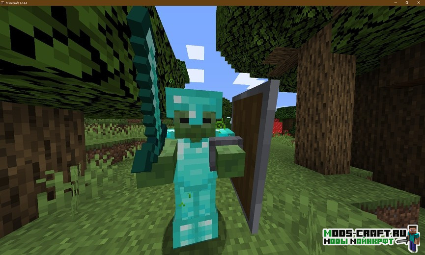 Мод TooStrongMonster (сложные зомби) 1.14.4, 1.12.2