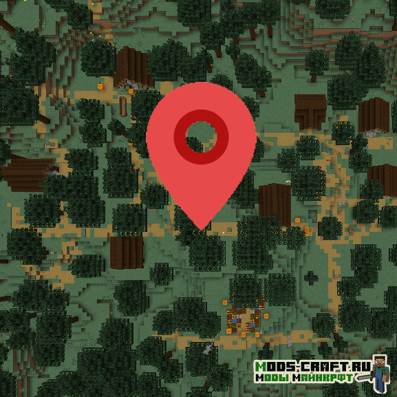 Мод Village Spawn Point для minecraft 1.20.4, 1.19.4, 1.18.2, 1.17.1, 1.15.2, 1.14.4, 1.12.2