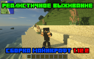 Сборка с реалистичным выживанием майнкрафт 1.12.2