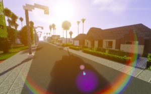 Карта город Los Angeles для minecraft 1.14.4, 1.12.2