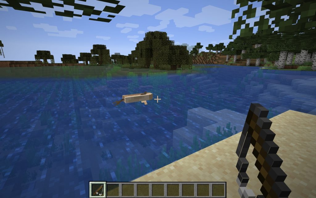 Мод на реалистичную рыбалку - Fishing Real 1.16.1, 1.15.2, 1.14.4
