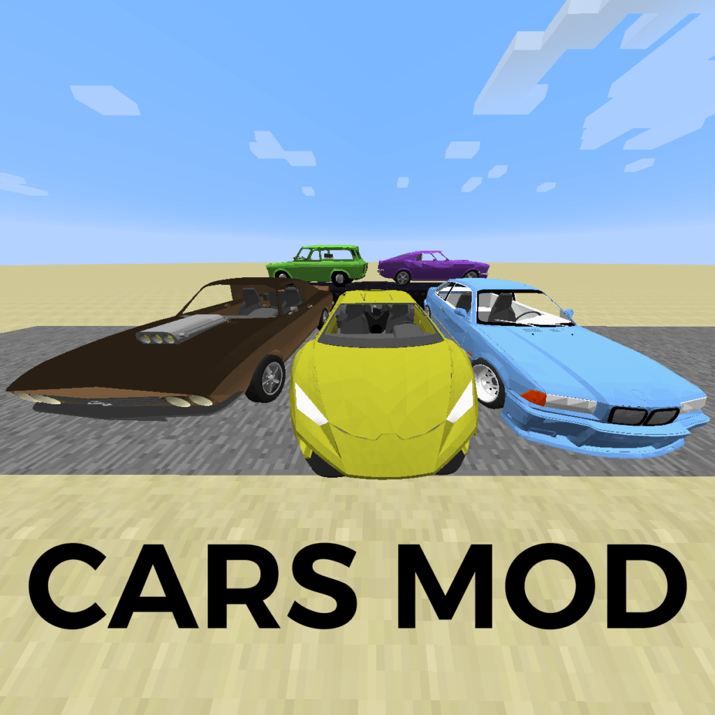 Мод Cars and Engines для minecraft 1.12.2