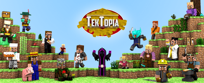 Мод на развитие деревни Tektopia для minecraft 1.12.2