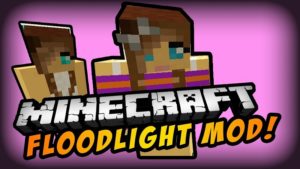 Мод на прожекторы и лампы - FloodLights для minecraft 1.12.2, 1.7.10