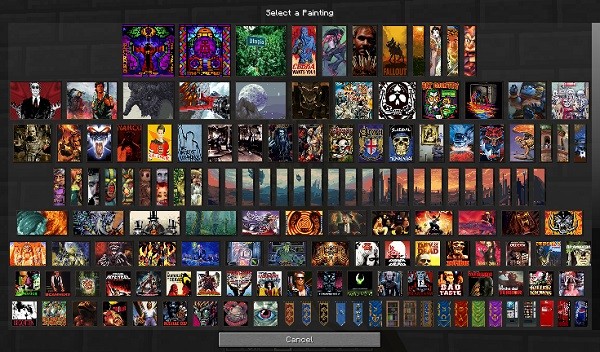 Мод на новые картины - Paintings ++ 1.20.1, 1.19.4, 1.18.2, 1.17.1, 1.16.5, 1.15.2, 1.12.2